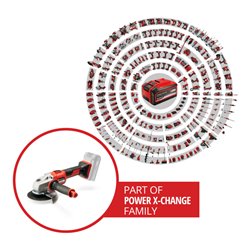 Einhell Professional Akku-Winkelschleifer AXXIO
