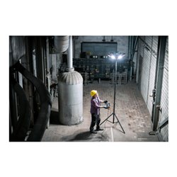 professionalLINE Mobiler 360° LED Strahler R17000, 6,7m H07RN-F 3G1,0 + 3,3m H05RN-F 2x1,0, 17000lm