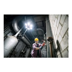 professionalLINE Mobiler 360° LED Strahler R17000, 6,7m H07RN-F 3G1,0 + 3,3m H05RN-F 2x1,0, 17000lm