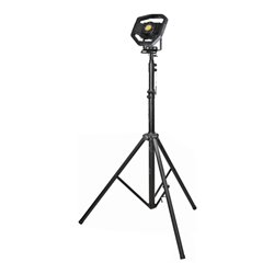 Brennenstuhl Stabiles Stahlstativ für Baustrahler TS 300, höhenverstellbar von 130-300cm, bis max. 20kg