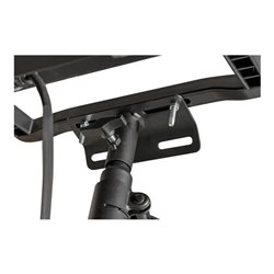 Brennenstuhl Stabiles Stahlstativ für Baustrahler TS 300, höhenverstellbar von 130-300cm, bis max. 20kg