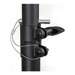 Brennenstuhl Stabiles Stahlstativ für Baustrahler TS 300, höhenverstellbar von 130-300cm, bis max. 20kg