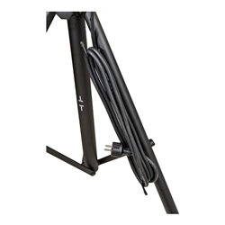 Brennenstuhl Stabiles Stahlstativ für Baustrahler TS 300, höhenverstellbar von 130-300cm, bis max. 20kg