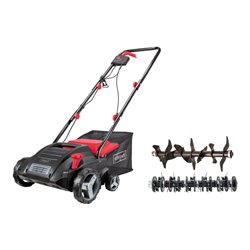 Scheppach Elektro-Vertikutierer 32 cm 1500 W inkl. Messer Walze & Lüfter Walze