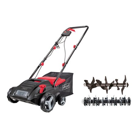 Scheppach Elektro-Vertikutierer 32 cm 1500 W inkl. Messer Walze & Lüfter Walze