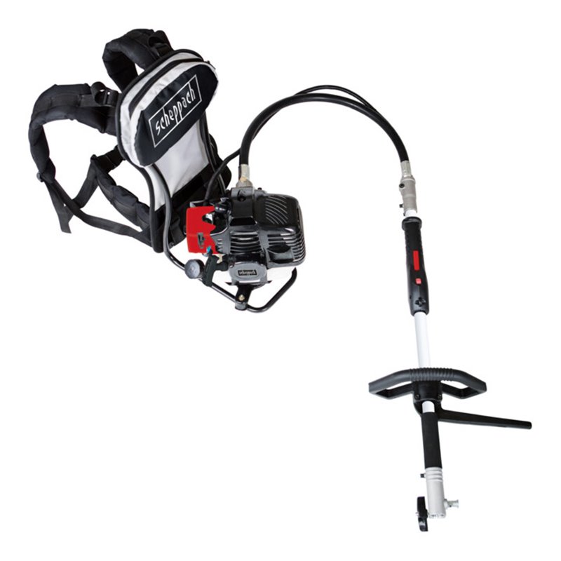 Scheppach 4in1 Benzin-Backpack-Multitool 32,6 cc 1.22 PS