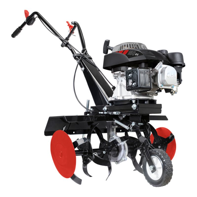 Scheppach 4Takt Benzin-Motorhacke 56 cm 150cc 3,7 PS inkl. 24 Messer