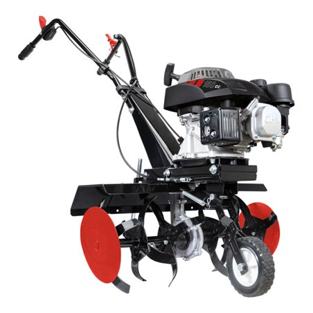 Scheppach 4Takt Benzin-Motorhacke 56 cm 150cc 3,7 PS inkl. 24 Messer
