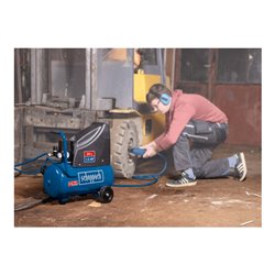 Scheppach Kompressor HC25o Scheppach mit 14-teiligem Zubehörset - 220-240 V 50 Hz 1100 W - 24L