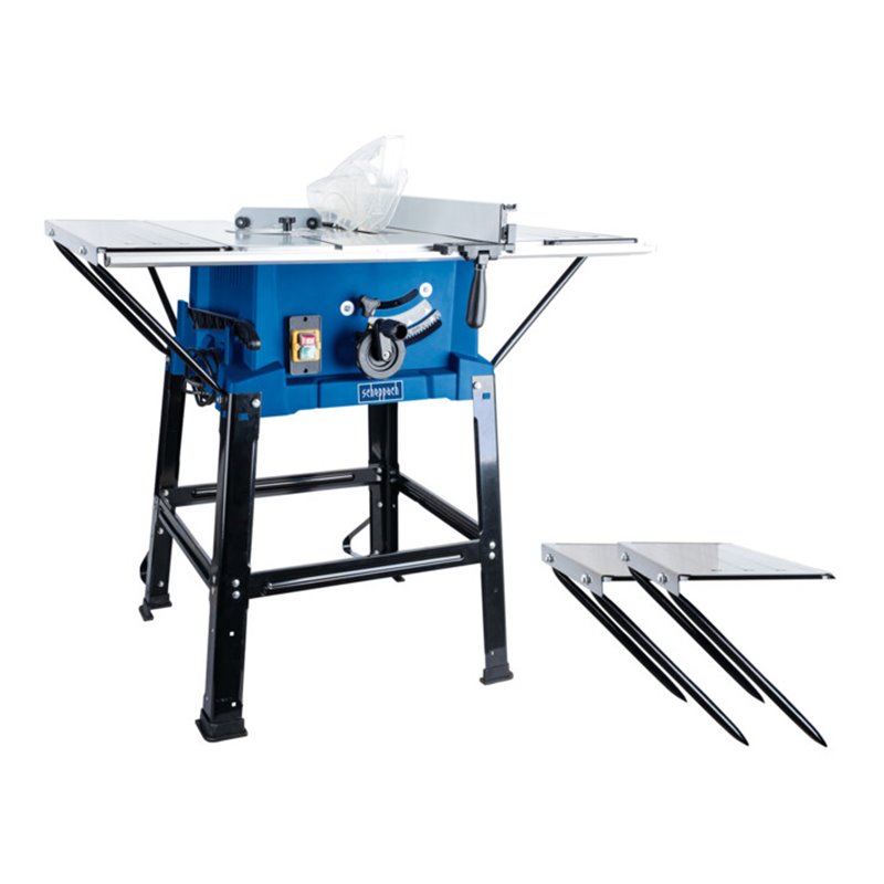 Scheppach Tischkreissäge HS110 Scheppach - 230 V 50 Hz 2000 W - 254 mm inkl. Tisch Verbreiterungen