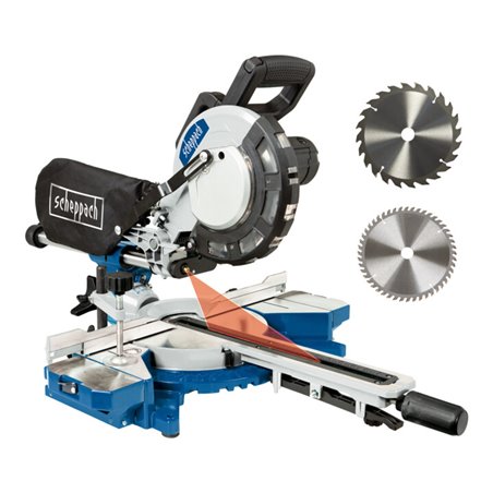 Scheppach Kappzugsäge HM216 Scheppach mit 2. Sägeblatt