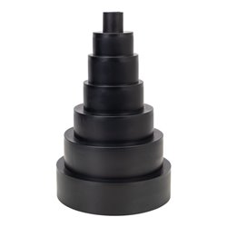 Scheppach Absaugadapter für Scheppach Absauganlagen 7-stufig Ø35-150 mm Flexibel