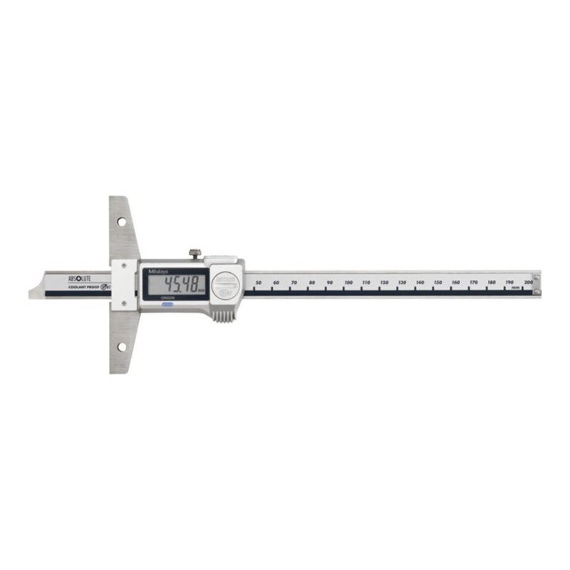 Mitutoyo Digitaler Tiefenmessschieber IP 67 mit Datenausgang, Messbereich: 200 mm