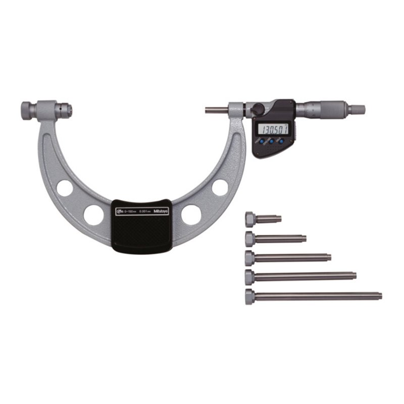 Mitutoyo Digitale Bügelmessschraube groß, Messbereich: 150-300 mm