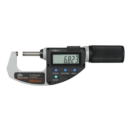 Mitutoyo Digitale Bügelmessschraube mit Datenausgang, Messbereich: 0-30 mm