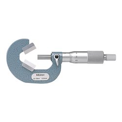 Mitutoyo Bügelmessschraube mit Prismenamboss, Messbereich: 1-15 mm