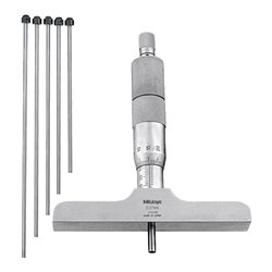 Mitutoyo Tiefenmessschraube, Messbereich: 0-150 mm