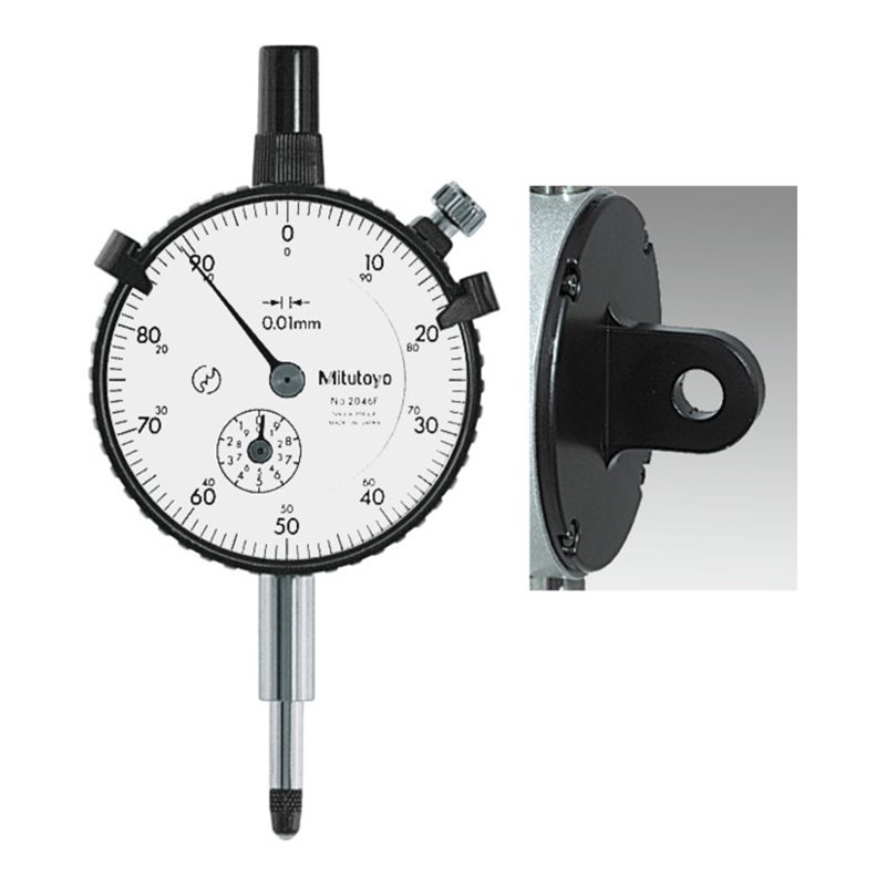 Mitutoyo Messuhr, Messbereich / Gehäuse-Durchmesser: 10/58B mm