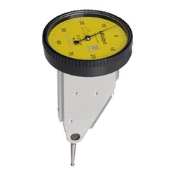 Mitutoyo Fühlhebelmessgerät mit horizontaler Uhr Tastarmlänge 17,4 mm, Messbereich je Richtung / Gehäuse-Durchmesser: 0,4/39 mm