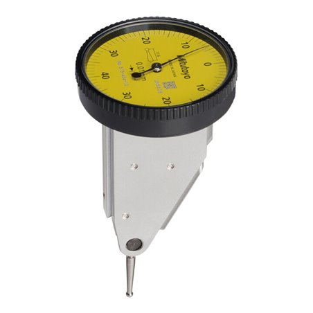 Mitutoyo Fühlhebelmessgerät mit horizontaler Uhr Tastarmlänge 17,4 mm, Messbereich je Richtung / Gehäuse-Durchmesser: 0,4/39 mm