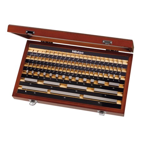 Mitutoyo Parallel-Endmaß-Satz Toleranzklasse 1, Anzahl Endmaße: 87