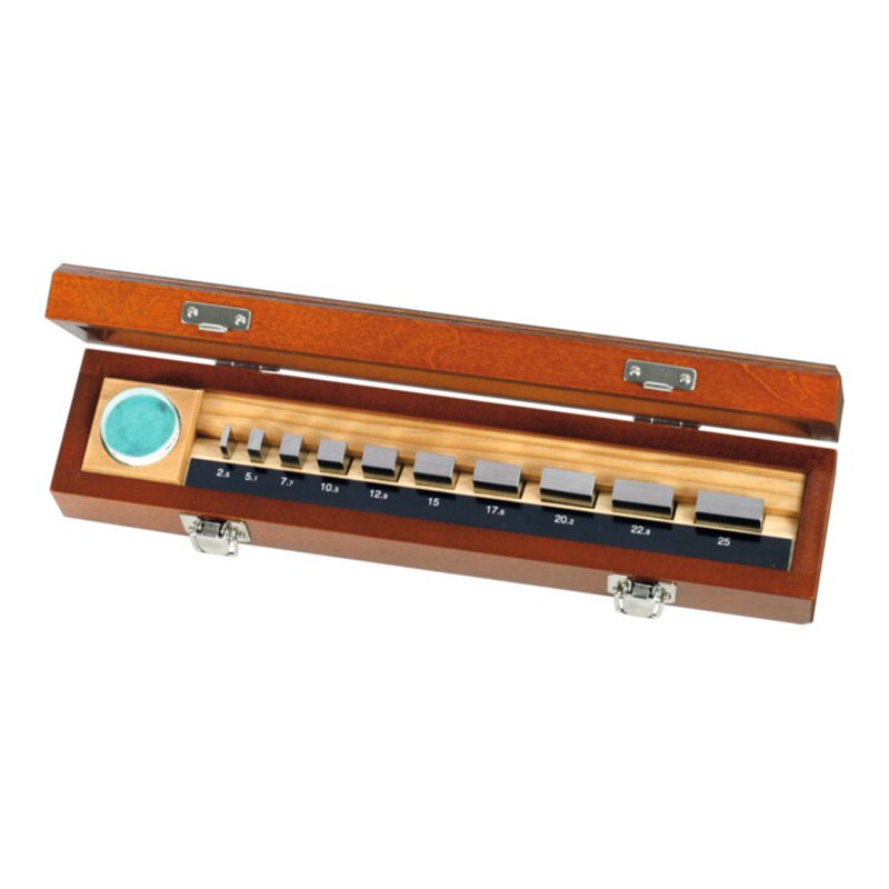 Mitutoyo Parallel-Endmaß-Satz Stahl, Toleranzklasse 0, Satzinhalt: 10