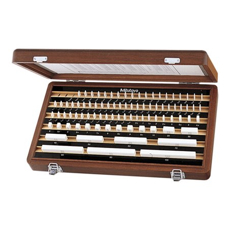 Mitutoyo Endmaß-Satz Keramik Toleranzklasse 1, Anzahl Endmaße: 87