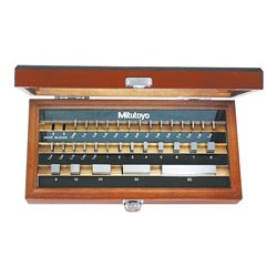 Mitutoyo Parallel-Endmaß-Satz Toleranzklasse 1, Anzahl Endmaße: 32