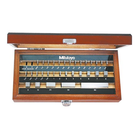Mitutoyo Parallel-Endmaß-Satz Toleranzklasse 1, Anzahl Endmaße: 32