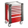 Facom Werkstattwagen JET+ 7 Schubfächer, 3 Module pro Schubfach schwarz (RAL 9004)