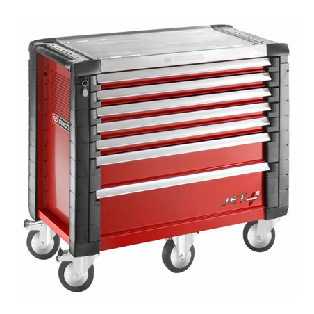 Facom Werkstattwagen JET+ 7 Schubfächer, 5 Module pro Schubfach schwarz (RAL 9004)