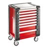 Facom Werkstattwagen JET+ 8 Schubfächer, 3 Module pro Schubfach rot (RAL 3020)
