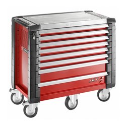 Facom Werkstattwagen JET+ 8 Schubfächer, 5 Module pro Schubfach rot (RAL 3020)