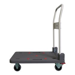 STIER Kunststoff-Plattformwagen Tragkraft 150kg LxB 740x465mm