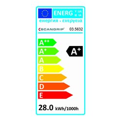 Scangrip LED-Baustrahler FLOOD LITE MC mit 5 m Kabel und bis zu 3000 Lumen