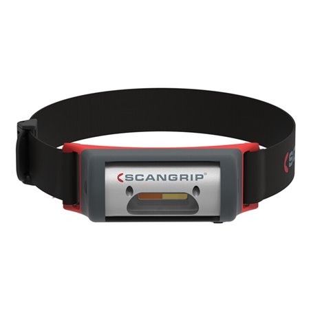 Scangrip Stirnlampe NIGHT VIEW mit weißem und rotem Licht