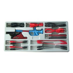 BGS Prüfkabel- und Zubehör-Sortiment 15-tlg.