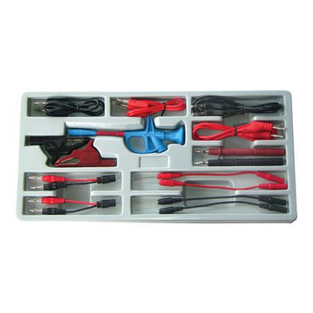 BGS Prüfkabel- und Zubehör-Sortiment 15-tlg.