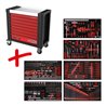 KS Tools Performanceplus Werkstattwagen-Satz P25 mit 446 Werkzeugen für 6 Schubladen