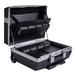 Raaco Service-Werkzeugkoffer mit Bodenschale und Werkzeugtafeln fahrbar, Typ: XLT