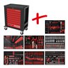 KS Tools Performanceplus Werkstattwagen-Satz P15 mit 403 Werkzeugen für 7 Schubladen