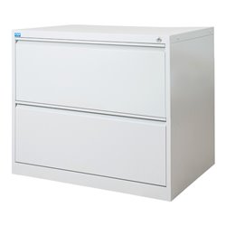 STIER Hängeregistraturschrank 2 Schubladen zweibahnig DIN A4 720x840x620mm