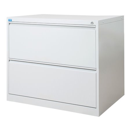 STIER Hängeregistraturschrank 2 Schubladen zweibahnig DIN A4 720x840x620mm