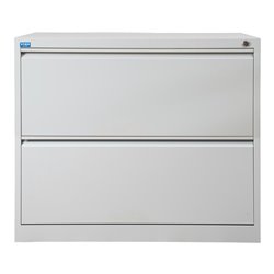 STIER Hängeregistraturschrank 2 Schubladen zweibahnig DIN A4 720x840x620mm