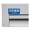 STIER Hängeregistraturschrank 2 Schubladen zweibahnig DIN A4 720x840x620mm
