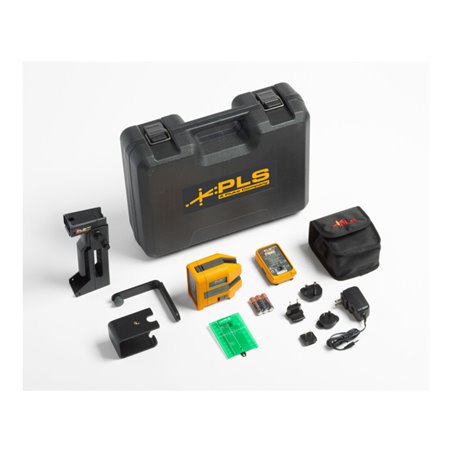 Fluke Kreuzlinien-/Punkt-Lasernivelliergerät, Kit, grün