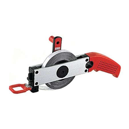 BMI Weißes Stahlbandmaß im Rahmen