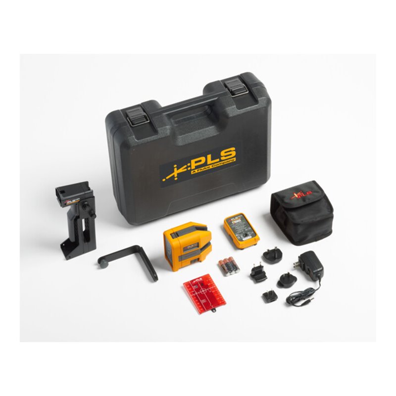 Fluke Kreuzlinien-Lasernivelliergerät, Kit, rot