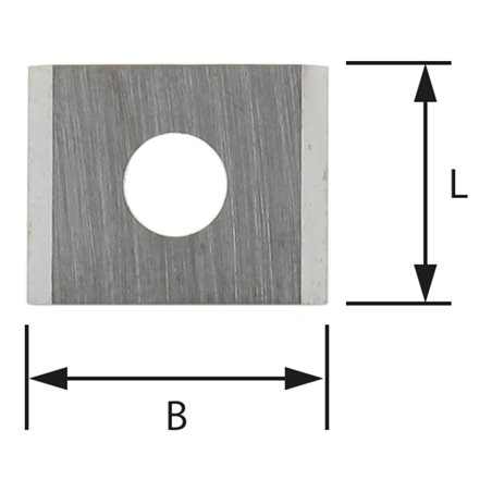 EDESSÖ HW Wendemesser 19,5 x 12 x 1,5 mm, 2- schneidig passend zu EDESSÖ 131222030