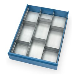 Fetra Schubladen-Einteilungs-Set Gesamttiefe 675 mm